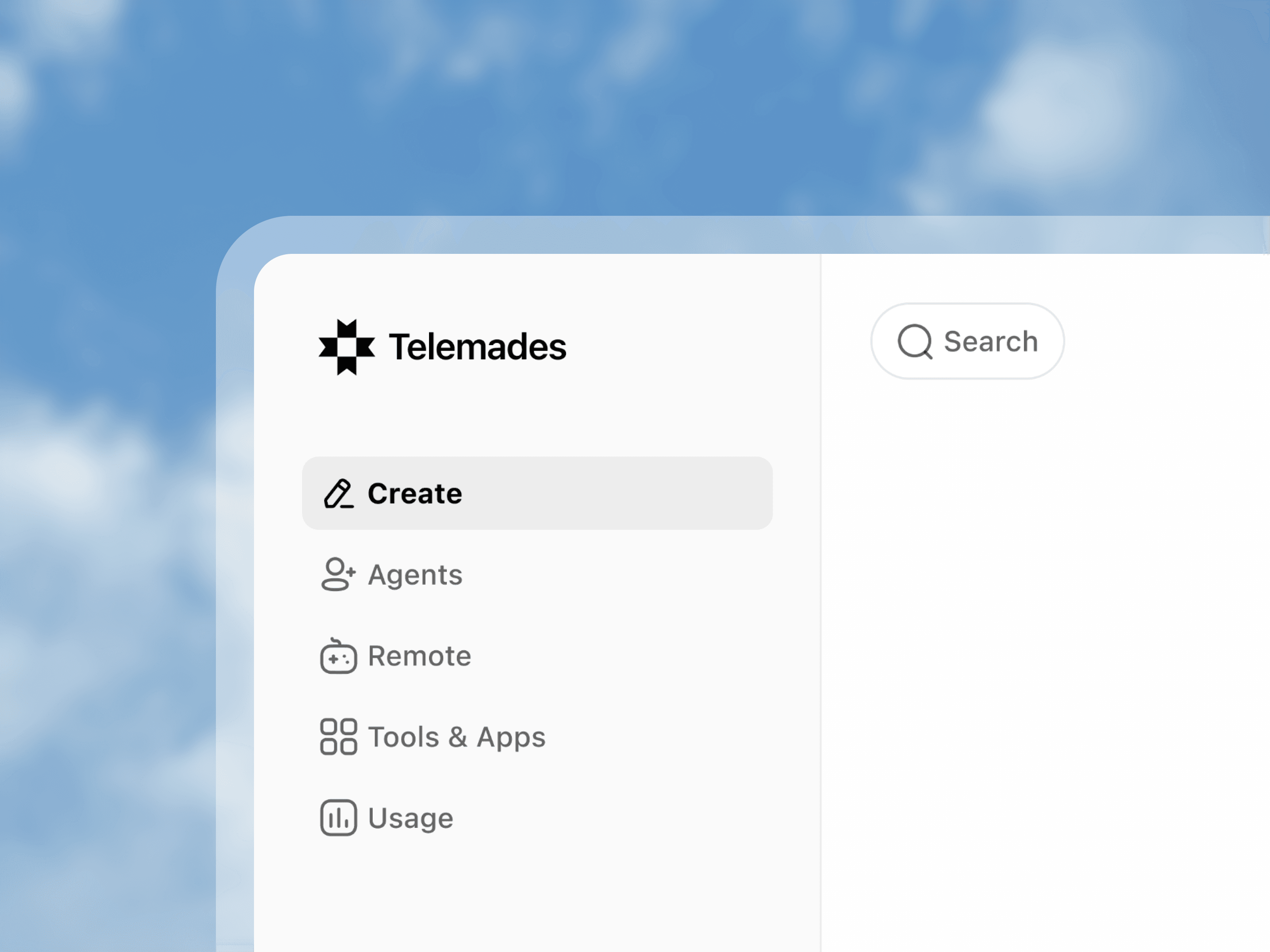 Organized project workspace concept for generative AI