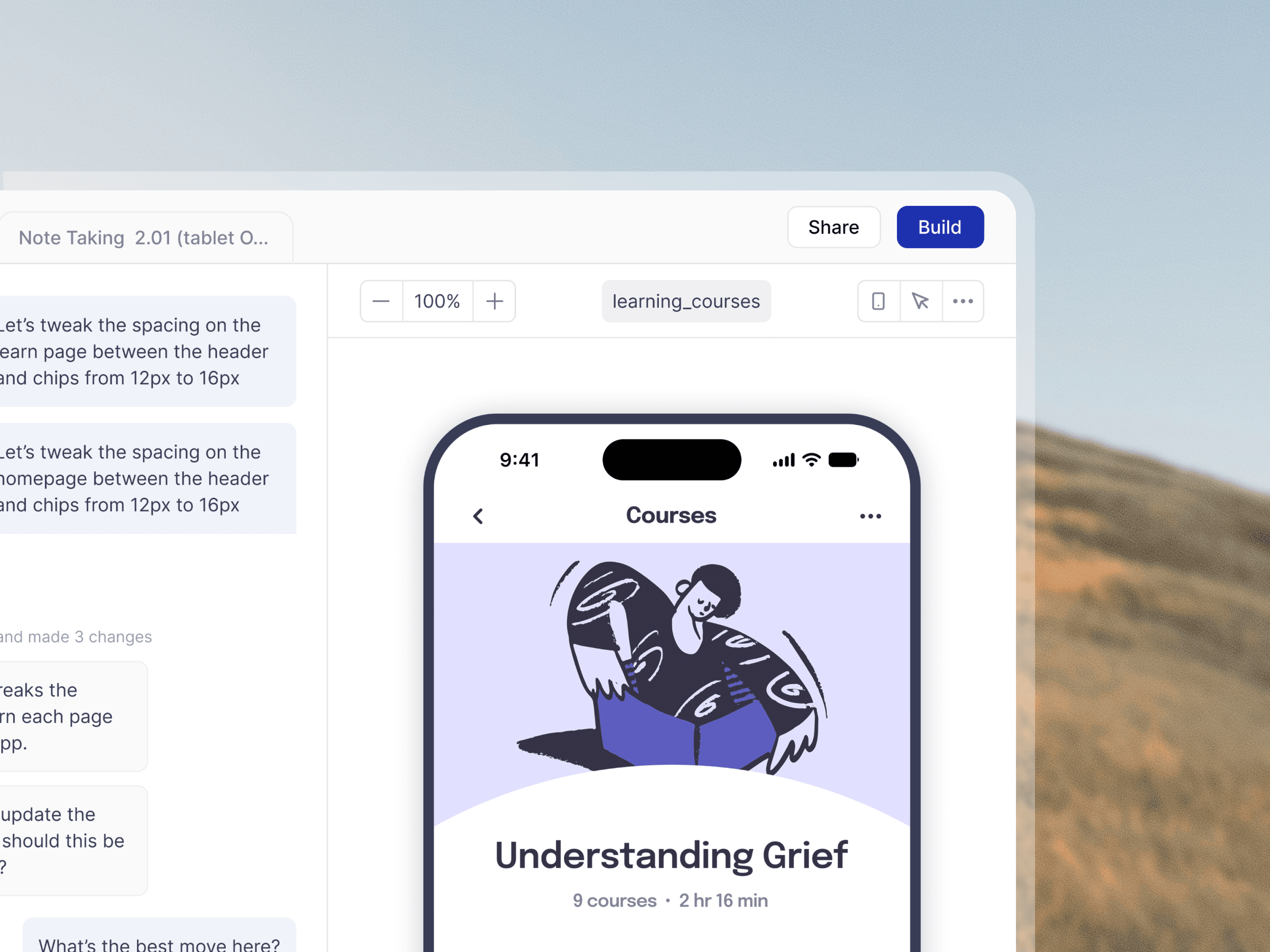 Agent onboarding screens showing a mobile preview and dashboard