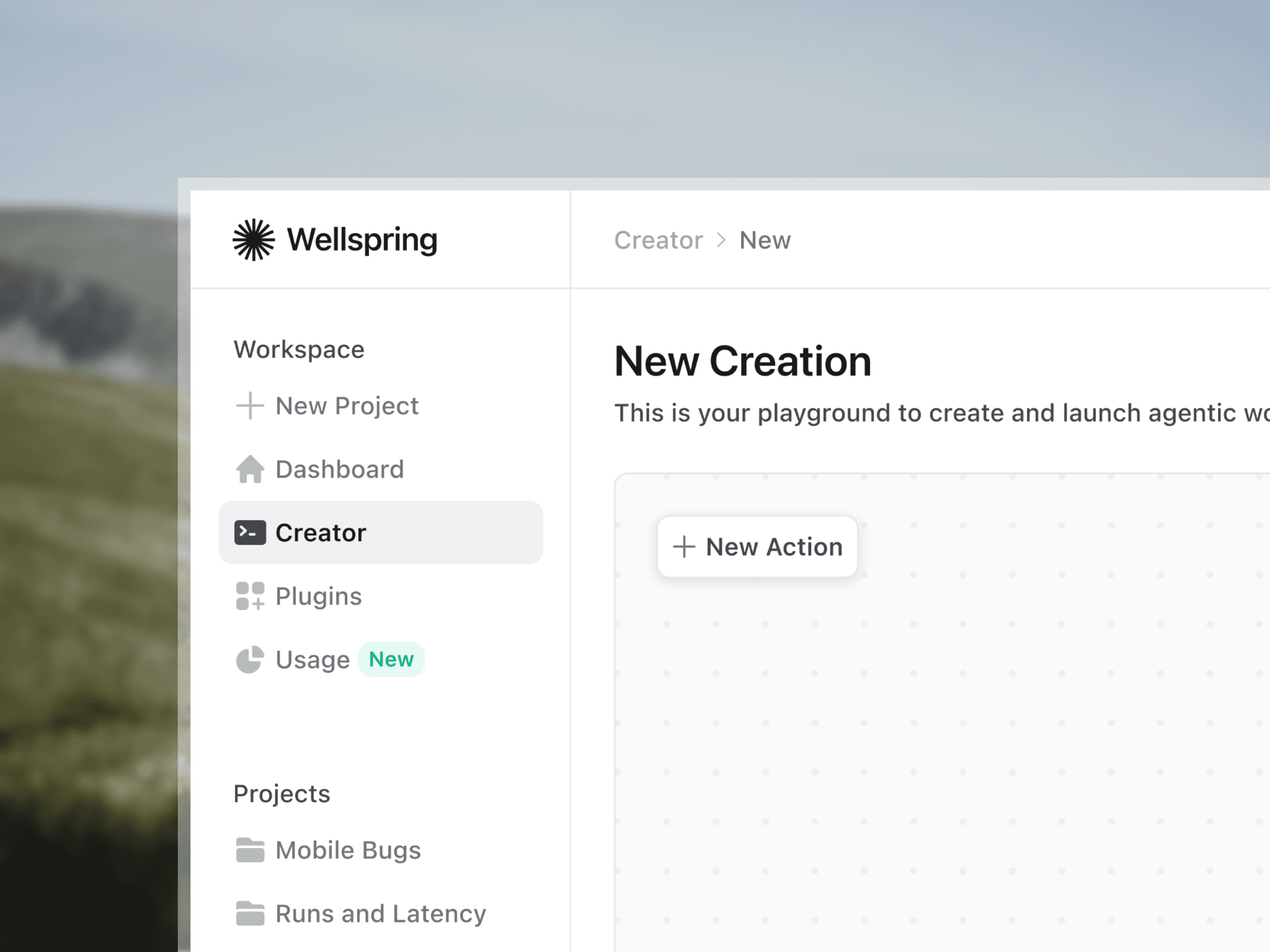 Workflow configuration screen for a new customer email